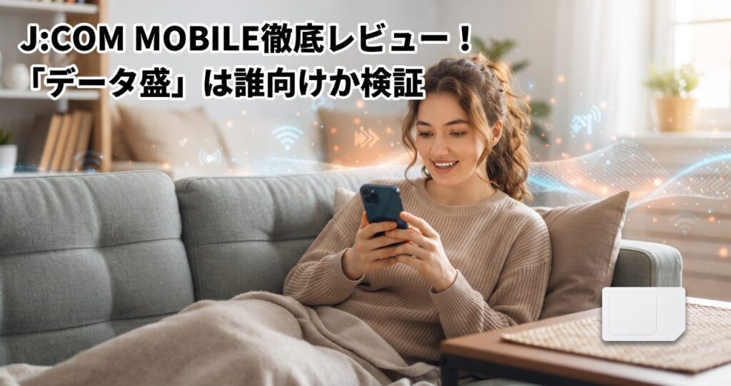 J:COM MOBILE徹底レビュー
